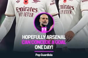 🎙️瓜帅:争冠?希望阿森纳有一天能丢一球吧,这可不容易